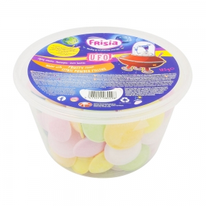 Bonbons soucoupes boîte 125g  BOX de 66