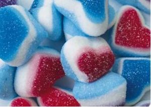 Bonbons Love Pik Haribo  Carton de 8 sacs de 1KG