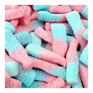 Bonbons bouteilles tutti frutti Vidal  Carton de 4 x 3 kg