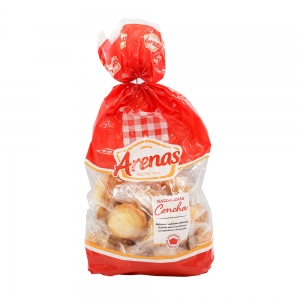 Madeleines emballées   paquet 475g Arenas CT 6 PQT x 475g