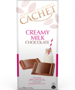 Chocolat lait 31% cacao tablette 100g CT 12TAB