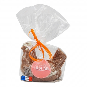 Poule en chocolat au lait sachet 180g  CARTON DE 19
