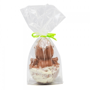 Poussin en chocolat au lait BIO sachet 180g  CARTON DE 16