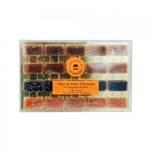 Pâtes de fruits assortiment paquet 200g  CARTON 10 ETUIS