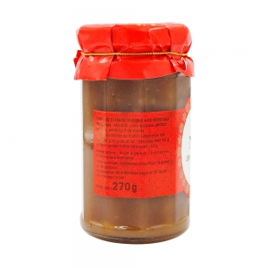 Confiture de marrons avec morceaux 270g  CT 6 POTS