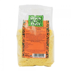 Couscous aux fruits secs 400gr  CT de 12