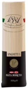 Pâtes italiennes Spaghetti n°5 Bronze 500g 1881  Carton de 20 x 500gr
