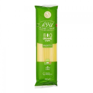 Pâtes italiennes Spaghetti n°5 BIO pqt 500g 1881  Carton de 20 x 500gr