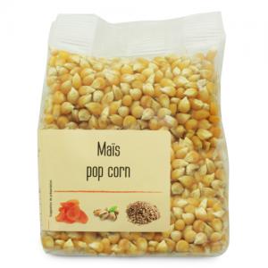 Maïs pop corn France paquet 300g  Carton de 10 x 300 gr