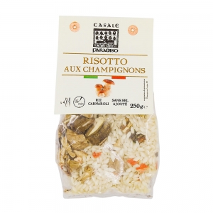 Risotto aux champignons paquet 250g  Carton de 12 x 250gr