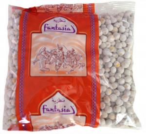 Pois chiches grillés paquet 500g Fantasia Carton de 20 x 500gr