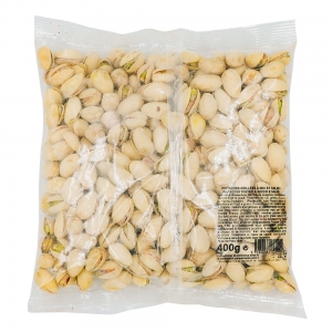 Pistaches grillées salées  paquet 400g B&S Carton de 18 x 400gr