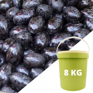 Olives noires Façon grèce 26/29  Seau de 8 kg