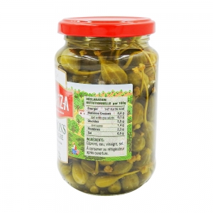 Câprons au vinaigre Origine Espagne   bocal 180g Carton x 12