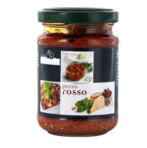 Pesto rosso   pot 130g Antico Casale Carton de 12 pots 130gr