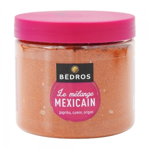 Mélange Mexicain pot 95g Bédros  Carton de 12 x 95 gr