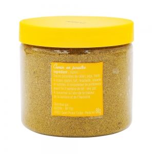 Cumin moulu pot 80g Bédros  Carton de 12 x 80 gr
