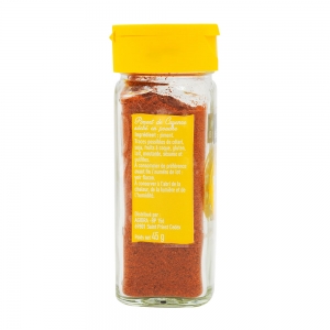 Piment fort de Cayenne flacon 40g Bédros  CT 10 FLAC