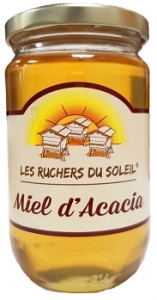 Miel d'acacia  pot 375g carton de 6