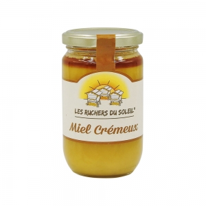 Miel crémeux  pot 375g CT 6 POT
