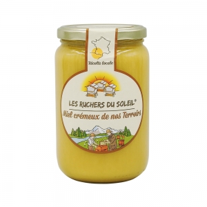 Miel crémeux de nos terroirs pot 1kg  CT 6 POT