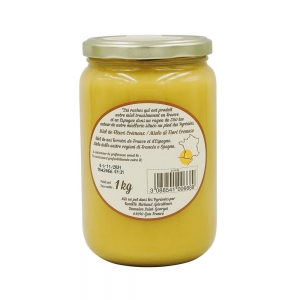 Miel crémeux de nos terroirs pot 1kg  CT 6 POT