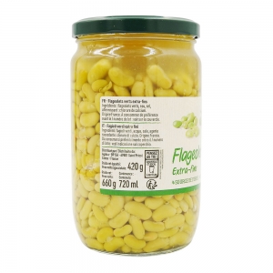 Flageolets verts extra fins France bocal 420g  CT 6