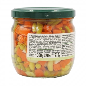 Macédoine de légumes BIO France 370ml  CT 12