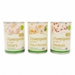 Champignons Paris pieds morceaux FRANCE boîte 1/2 12 BOITES