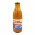 Soupe de poissons entiers bouteille 97cl<br>