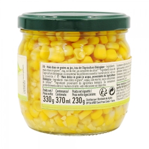 Maïs doux en grains BIO France 370ml  CT 12 BTE