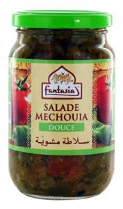 Salade méchouia douce bocal 350g Fantasia  Carton de 12 pots
