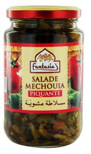 Salade méchouia piquante bocal 350g Fantasia  Carton de 12 pots