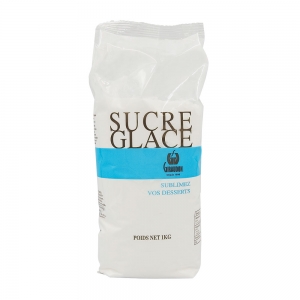 Sucre glace paquet 1kg  CT DE 12