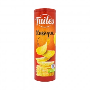 Chips tuiles salées paquet 170g  CT 25 PQT