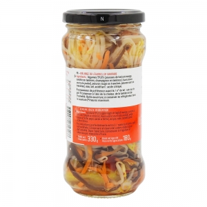 Légumes pour wok bocal 370ml Chao'an  Carton de 12