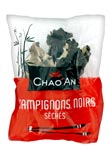 Champignons noirs séchés entiers<br>pqt 80g Chao'an