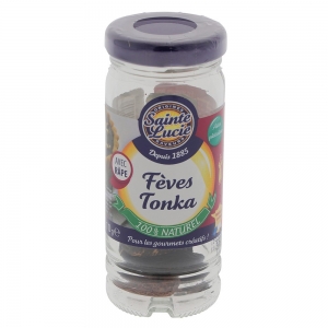 Fèves de Tonka avec râpe   flacon 10g CT DE 6 FLACONS