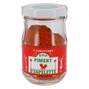 Piment d'Espelette pot 40g  CT DE 48 POTS