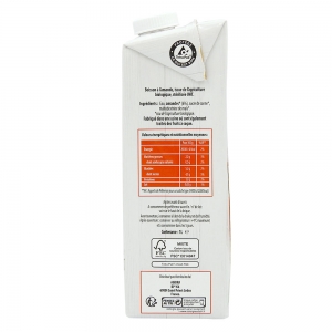Boisson végétale amande intense BIO bouteille 1l  CT 6  BRIK