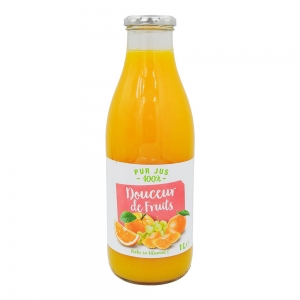 Pur jus douceur de fruits bouteille 1L  CT 6