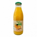 Pur jus d'orange avec pulpe BIO<br> btl 75cl