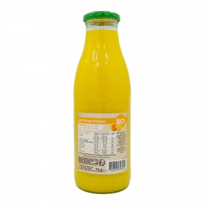 Pur jus d'Orange BIO bouteille 75cl  CT 6