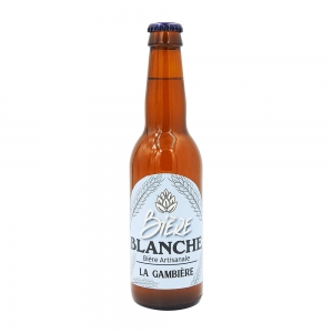Bière blanche Gambière La choulette btle 33cl  CT 24