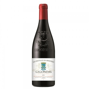 Vin rouge Gigondas Dentelles Armoiries AOP 75cl  CT 6 BOUT