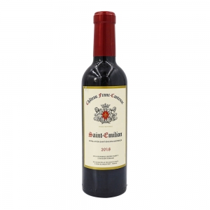 Vin rouge St Emilion AOP btle 37.5cl  CT 12 BOUT