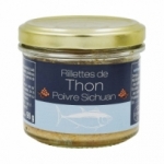 Rillettes de thon au poivre sichuan boîte 90g<br>