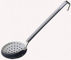 Ecumoire creuse inox luxe  1 PIECE