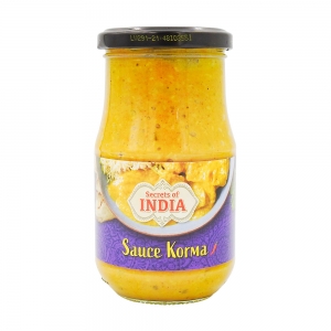 Sauce Korma bocal 350g  BARQUETTE FILMEE X 12