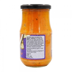 Sauce tikka masala bocal 350g  BARQUETTE FILMEE X 12
